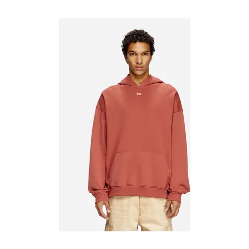 D Logo Patch Hoodie - Diesel - Modalova