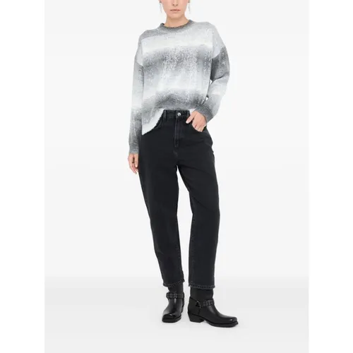 Gray Sweater Stylish and Cozy Look - Liu Jo - Modalova