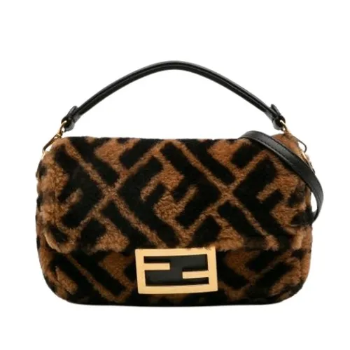 Pre-owned > Pre-owned Bags > Pre-owned Shoulder Bags - - Fendi Vintage - Modalova