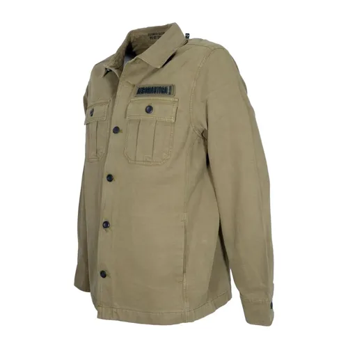 Ac0036Uct04233 Camicia Giacca in Twill - Aeronautica Militare - Modalova
