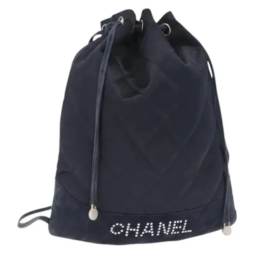 Pre-owned Satin Backpack - Chanel Vintage - Modalova