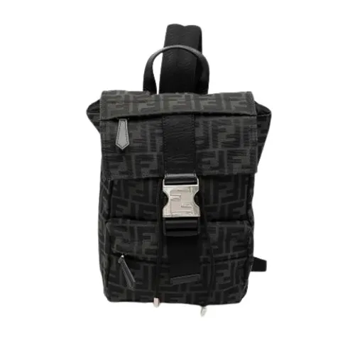 Pre-owned Fendiness Backpack - Fendi Vintage - Modalova
