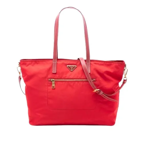 Pre-owned Nylon Tote Bag - Prada Vintage - Modalova
