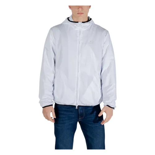 Zip Fastening Turtleneck Blazer - Emporio Armani EA7 - Modalova