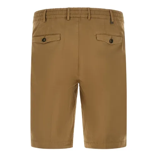 Stretch Cotton Bermuda Shorts - PT Torino - Modalova