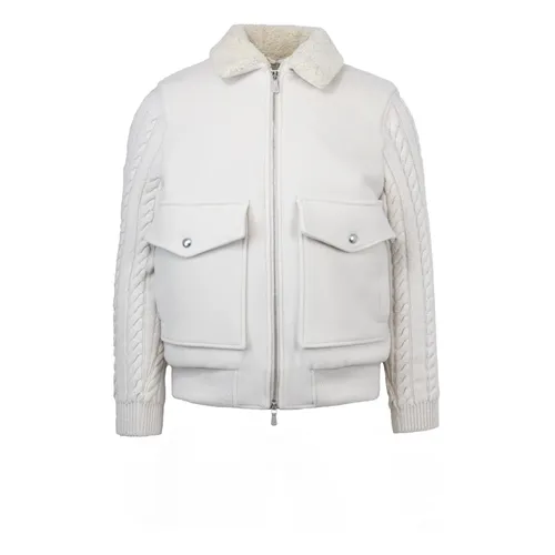 Luxury Wool Cashmere Blend Jackets - Eleventy - Modalova