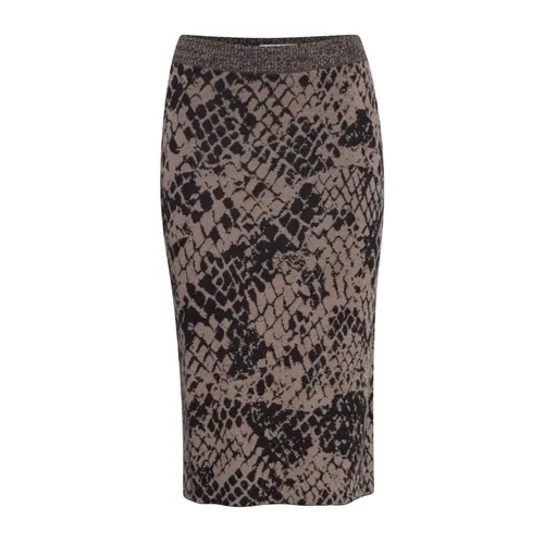 Midi Skirts - Ichi - Modalova