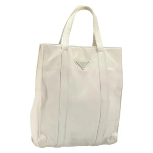 Pre-owned Satin Tote Bag - Prada Vintage - Modalova