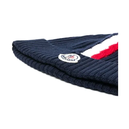 Virgin Wool Beanie - Moncler - Modalova