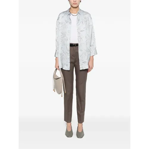 Belt-loops Trousers - Peserico - Modalova