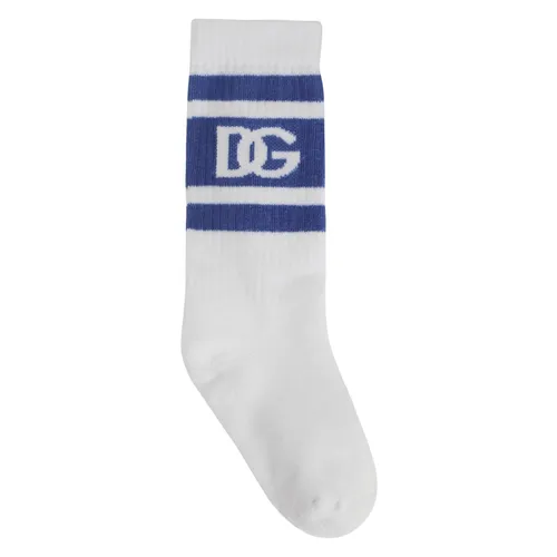 DG Logo Socks - Dolce & Gabbana - Modalova