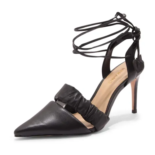 Black Sandal Pumps - Carrano - Modalova