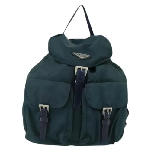 Pre-owned Vintage Nylon Backpack - Prada Vintage - Modalova