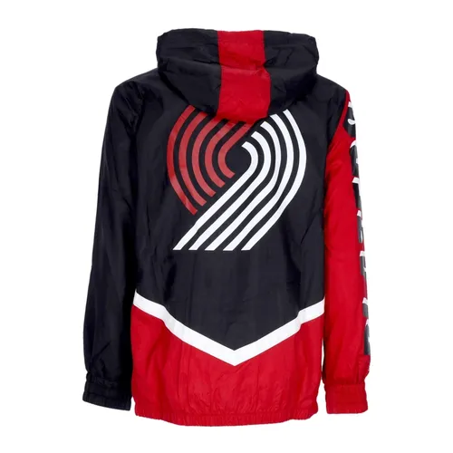 Windbreaker Ski Jacket with NBA Logo - Mitchell & Ness - Modalova