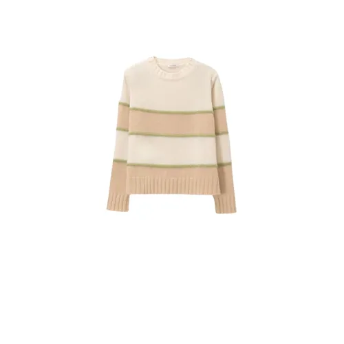 Striped Crew Neck Top - Rosso35 - Modalova