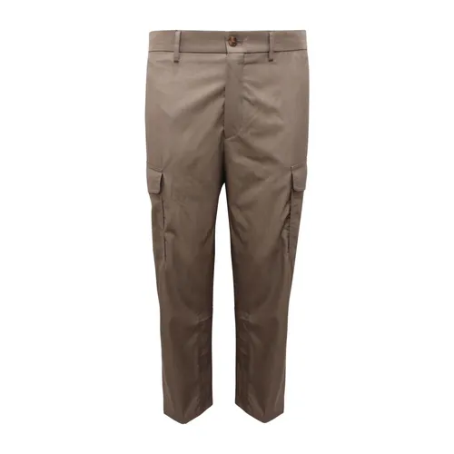 Pantalone Cargo Wool/Cotton Trousers - Etro - Modalova