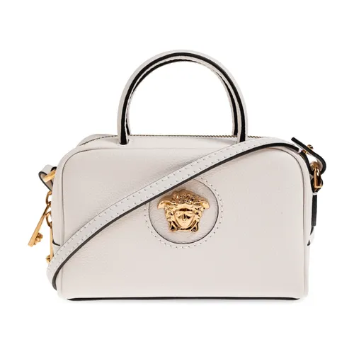 La Medusa Leather Mini Boston Bag - Versace - Modalova