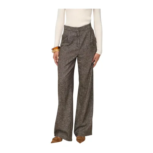Zip and Hook Fastening Trousers with Front Pockets - Only - Modalova
