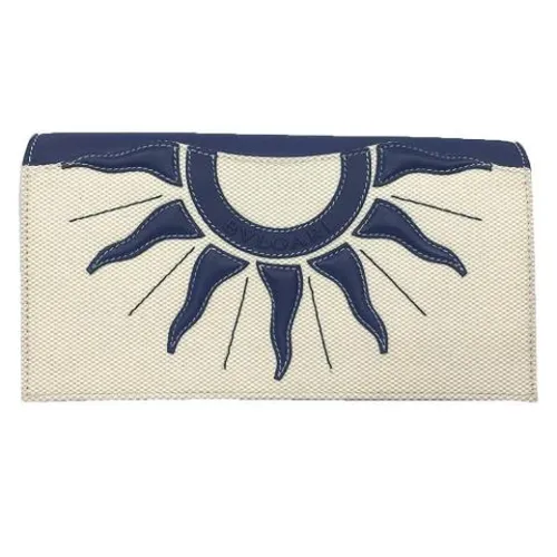 Pre-owned Vintage Canvas Wallet - Bvlgari Vintage - Modalova