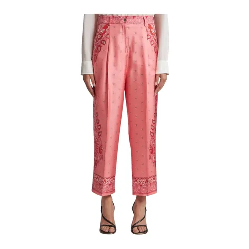 Silk Polyester Pants - Etro - Modalova