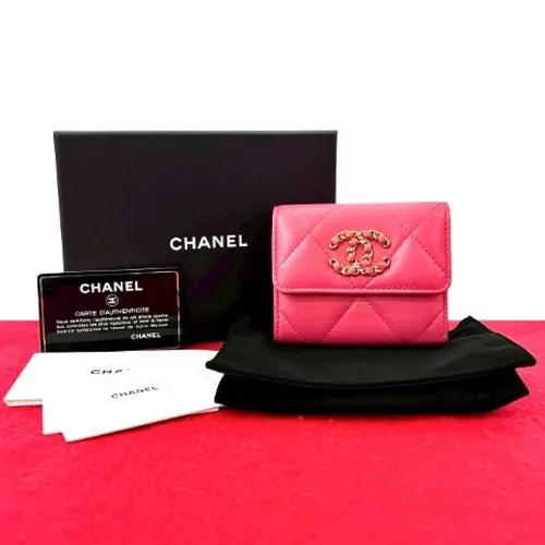 Pre-owned Leather Wallet - Chanel Vintage - Modalova