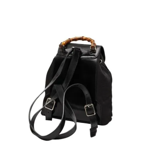 Pre-owned Nylon Backpack - Gucci Vintage - Modalova