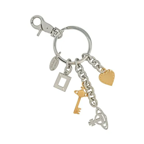 Multi Charm Keyring - Vivienne Westwood - Modalova
