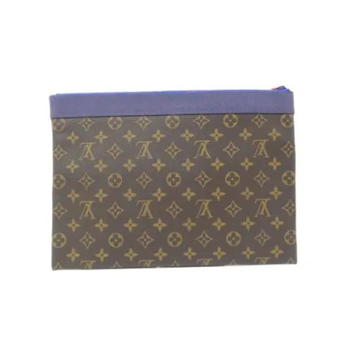 Pre-owned Vintage Canvas Clutch - Louis Vuitton Vintage - Modalova
