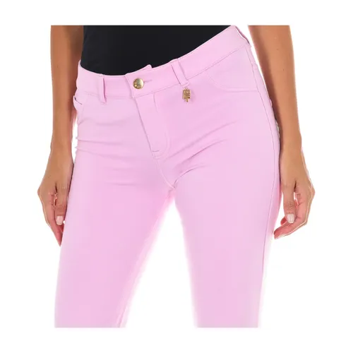 Slim Fit Stretch Cotton Pants - MET - Modalova