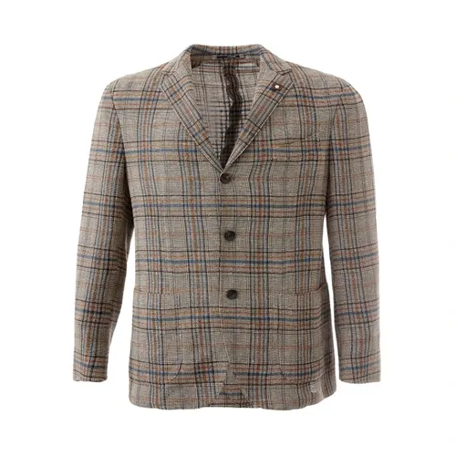 Elegant Multicolor Linen Jacket - Lardini - Modalova
