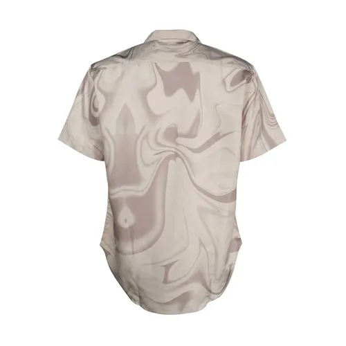 Short Sleeve Printed Polyester Shirt - Balr. - Modalova