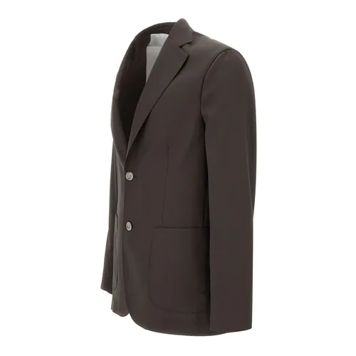 Wool Blazer - Barba - Modalova