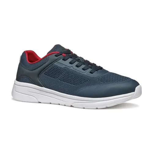 Blue Leisure Sneakers for Men - Geox - Modalova
