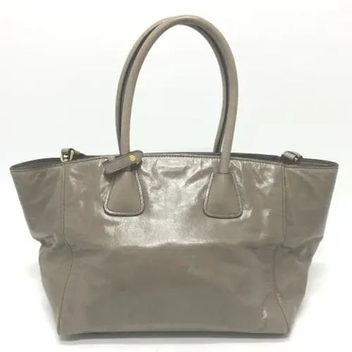 Pre-owned Cuoio borse-prada - Prada Vintage - Modalova