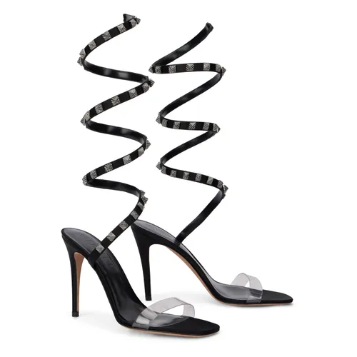 Elegant Zigzag Ankle Strap Sandal - Valentino Garavani - Modalova