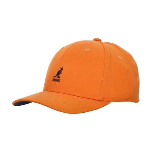 Curved Wool Baseball Cap Apricot Orange - Kangol - Modalova