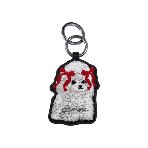 Joy Dog Bow Keyring - Ganni - Modalova