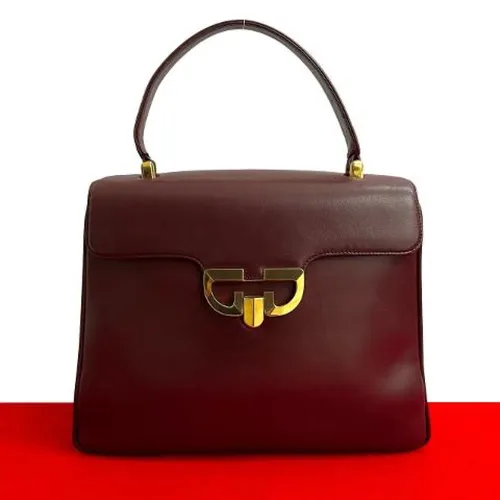 Pre-owned Leather Handbag - Gucci Vintage - Modalova