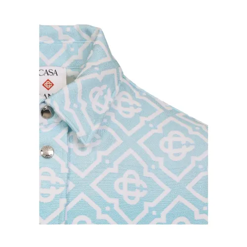 Monogram Gradient Jacquard Shacket - Casablanca - Modalova