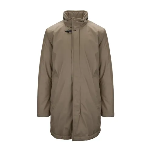 Men's Zip Coat with Snap Button, Hook - Fay - Modalova
