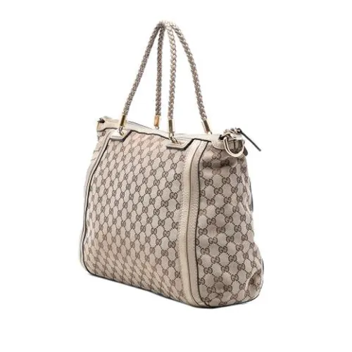 Pre-owned Vintage Canvas Tote - Gucci Vintage - Modalova