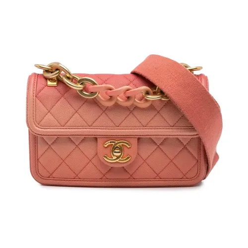 Pre-owned > Pre-owned Bags > Pre-owned Shoulder Bags - - Chanel Vintage - Modalova