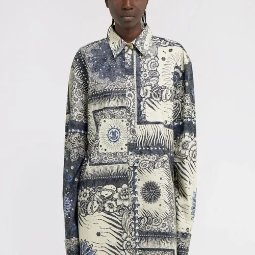 Bandana Print Shirt - Roberto Cavalli - Modalova