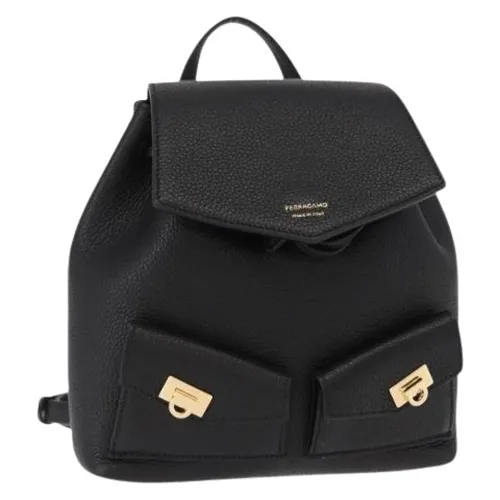Pre-owned Leather Backpack - Salvatore Ferragamo Pre-owned - Modalova