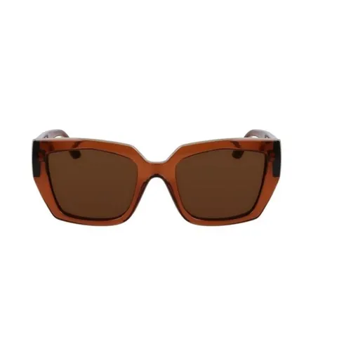 Nylon Frame Sunglasses with UV Protection - Karl Lagerfeld - Modalova