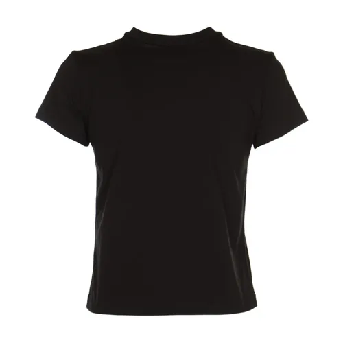 Black T-shirts and Polos with Puff Logo - Alexander Wang - Modalova