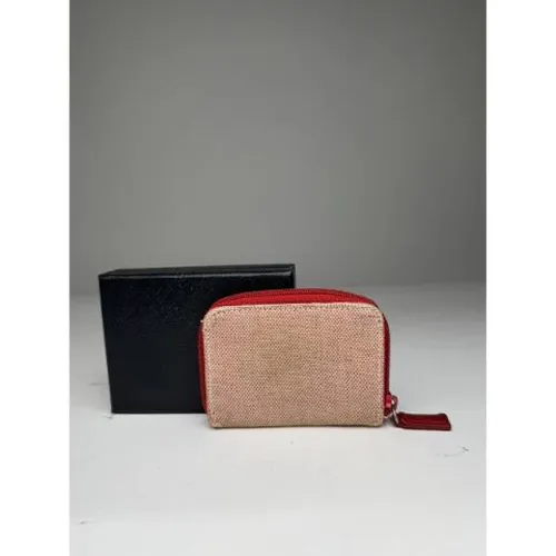 Pre-owned Leather Wallet - Prada Vintage - Modalova