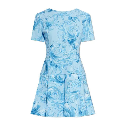 Barocco Pattern Dress - Versace Jeans Couture - Modalova