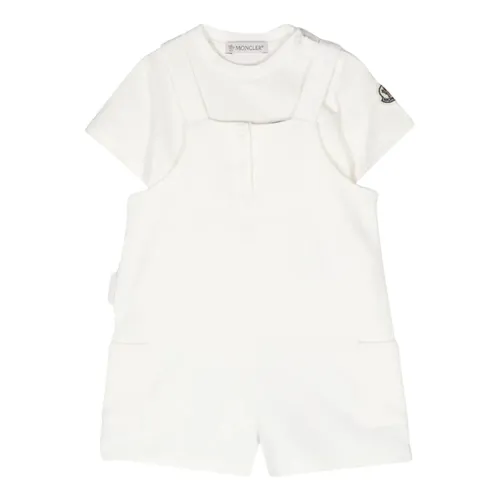 White Jumpsuit Set - Moncler - Modalova