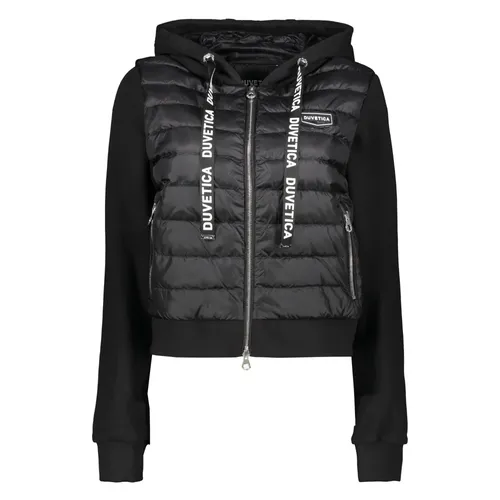 Logo Patch Padded Jacket with Ribbed Cuffs - Duvetica - Modalova